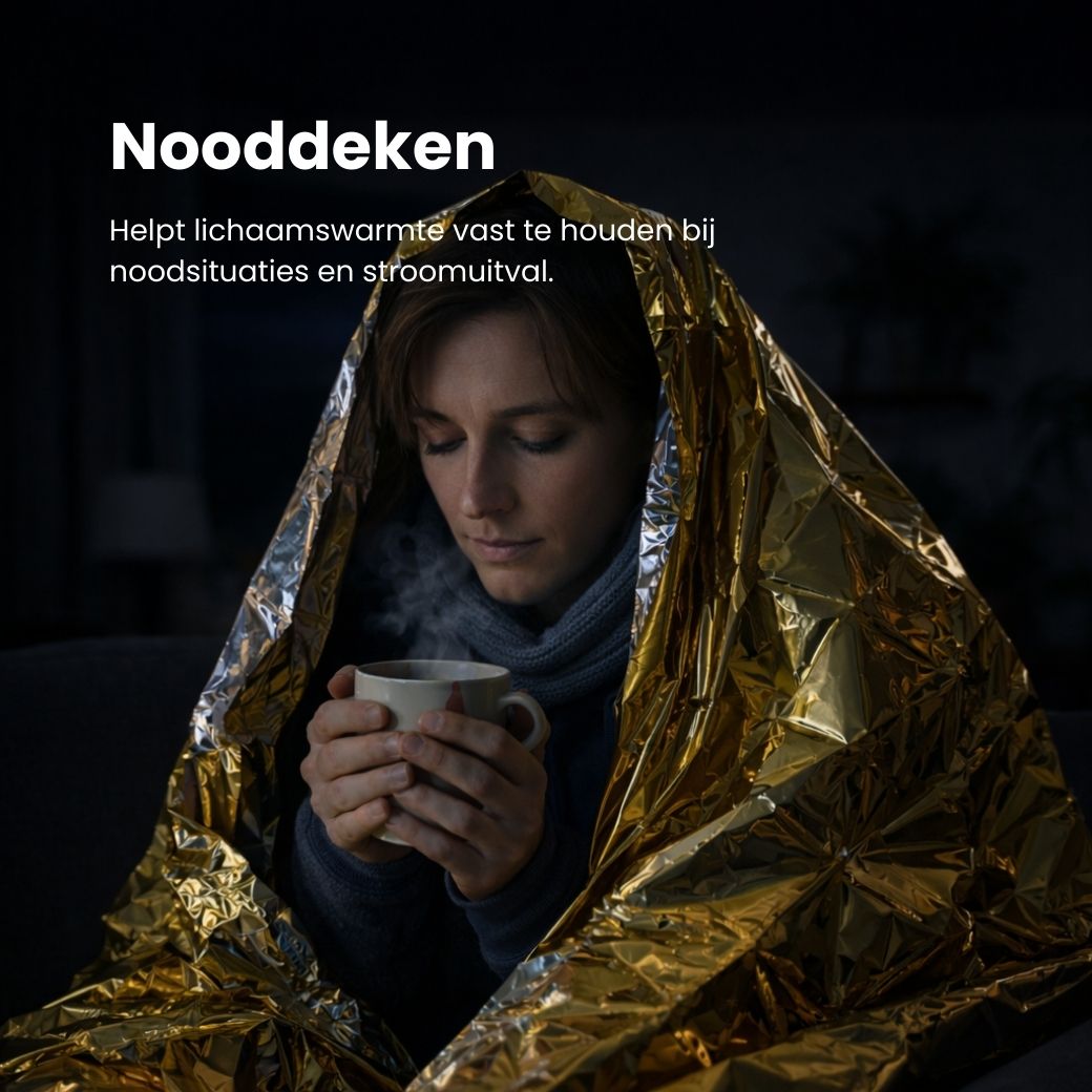 Nooddeken - 4 stuks