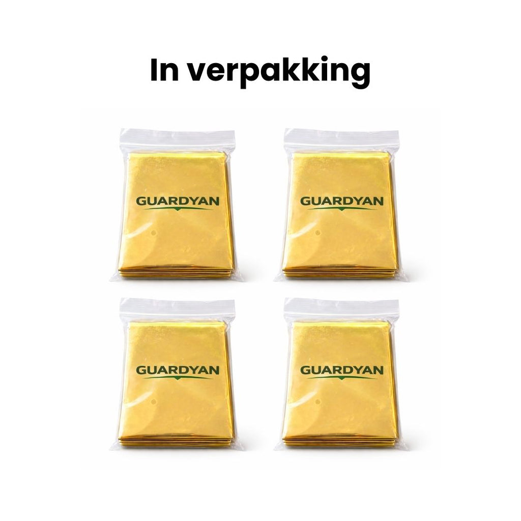 Nooddeken - 4 stuks