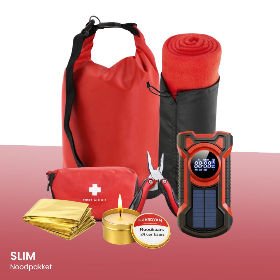 Guardyan® Noodpakket Slim Rood