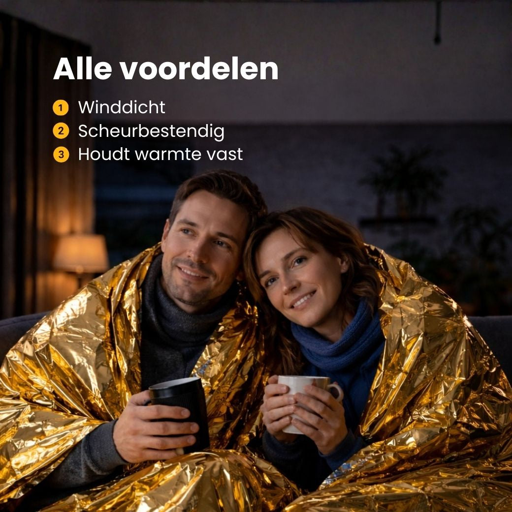 Nooddeken - 4 stuks