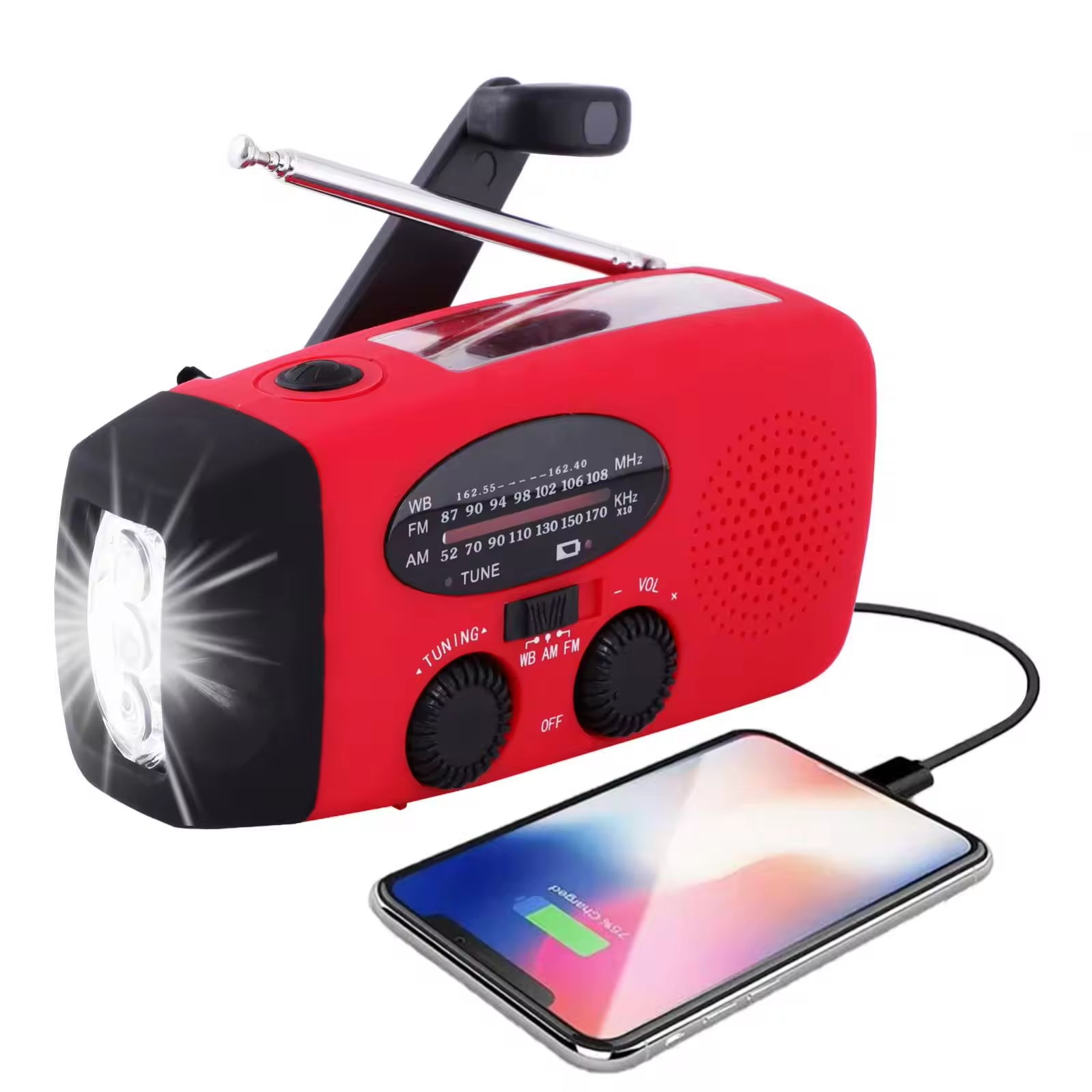 Guardyan® Draagbare noodradio - Powerbank (noodpakket)